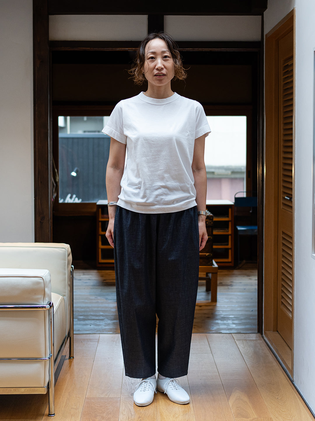 [HOMSPUN (home span)] Short sleeve T -shirt