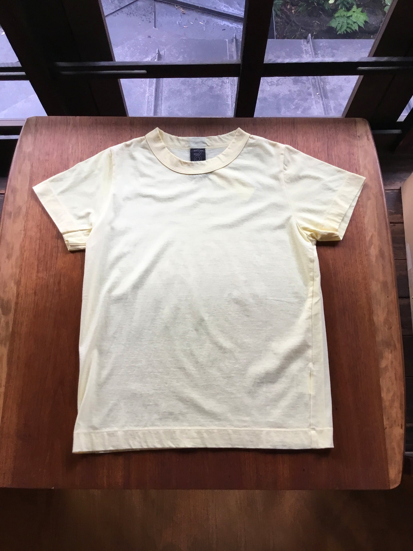 【homspun (ホームスパン) 】30／1天竺半袖Tシャツ