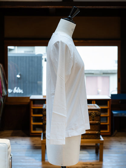【homspun (ホームスパン) 】30/1　天竺　長袖Tシャツ