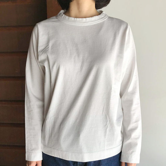 [Homspun (Home Span)] 30/1 Tenjiku à manches longues T -Shirt