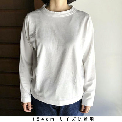 【homspun (ホームスパン) 】30/1　天竺　長袖Tシャツ