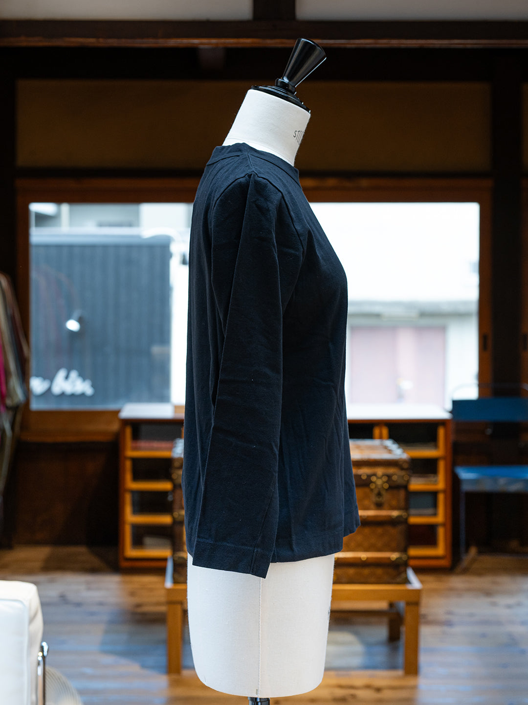 【homspun (ホームスパン) 】30/1　天竺　長袖Tシャツ