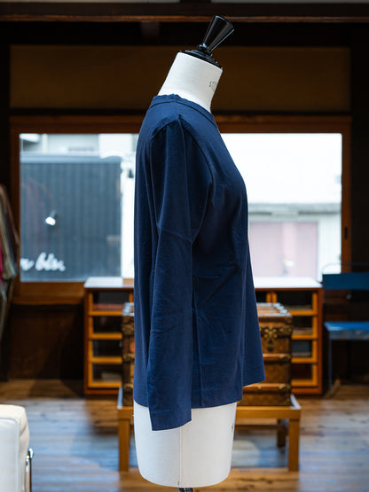 【homspun (ホームスパン) 】30/1　天竺　長袖Tシャツ