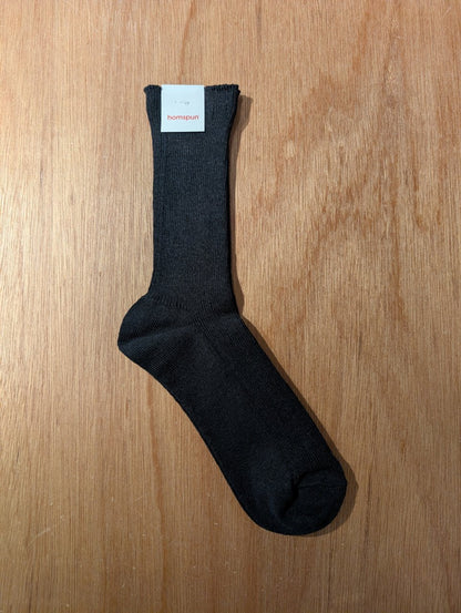 【homspun (ホームスパン) 】リネンソックス