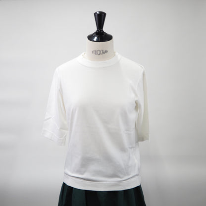 【homspun (ホームスパン) 】30／1天竺六分袖Ｔシャツ