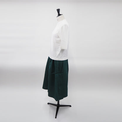 【homspun (ホームスパン) 】30／1天竺六分袖Ｔシャツ