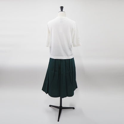 【homspun (ホームスパン) 】30／1天竺六分袖Ｔシャツ