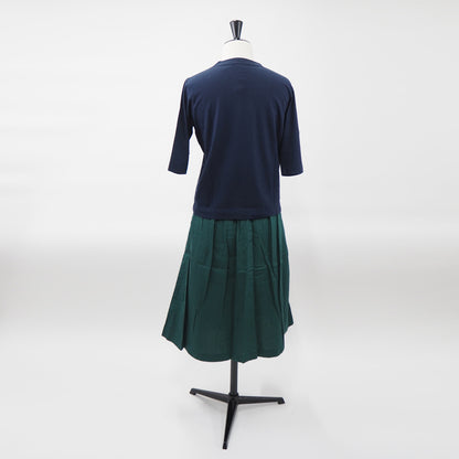 【homspun (ホームスパン) 】30／1天竺六分袖Ｔシャツ