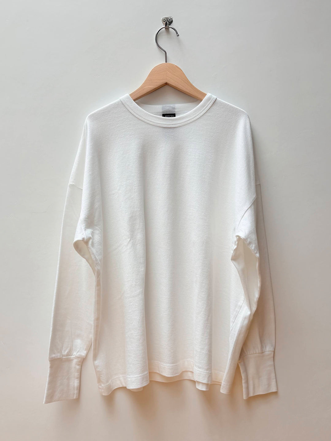 [Homspun（家庭跨度）] 40/2长袖PO