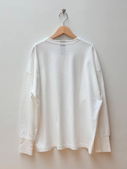 [Homspun（家庭跨度）] 40/2长袖PO