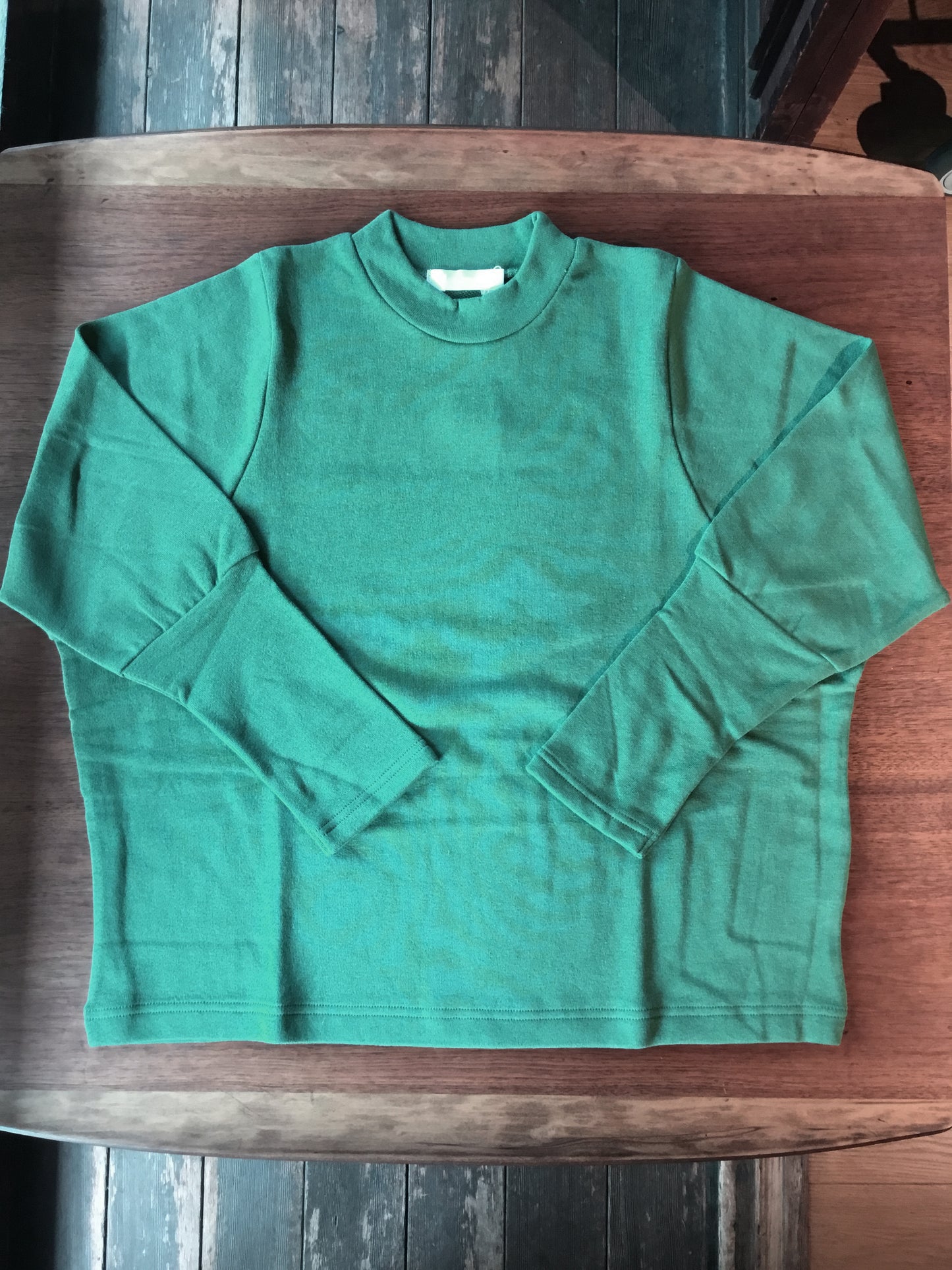 【homspun (ホームスパン) 】ムラ糸裏毛長袖PO