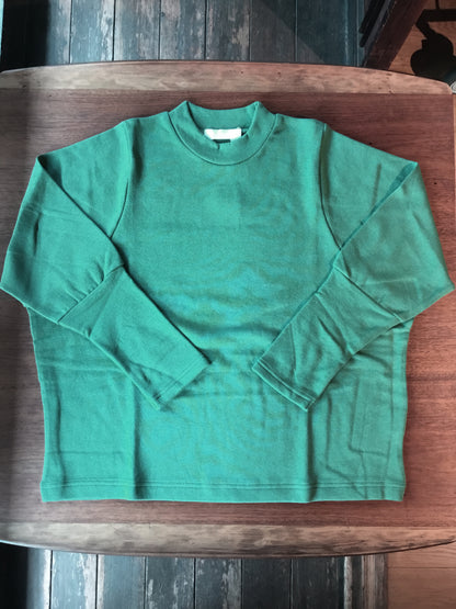 【homspun (ホームスパン) 】ムラ糸裏毛長袖PO