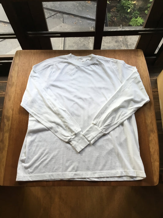 【homspun (ホームスパン) 】30／1天竺L/S切替PO