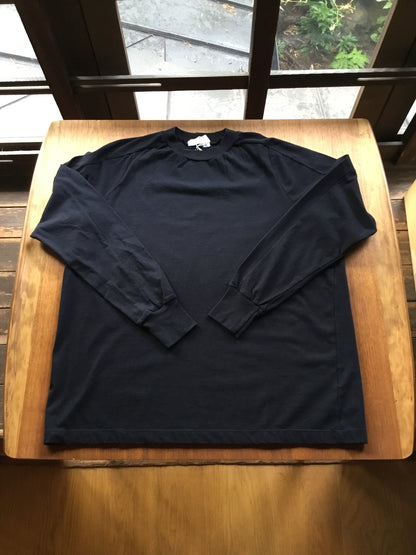 【homspun (ホームスパン) 】30／1天竺L/S切替PO