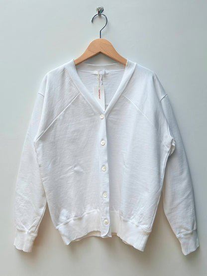 【homspun (ホームスパン) 】コンパクト裏毛VネックCD