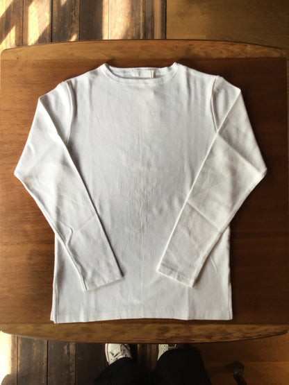 【homspun (ホームスパン) 】ボートネックPO