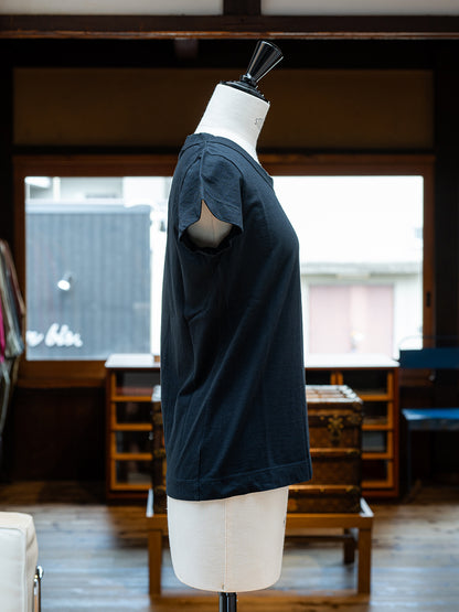 【homspun (ホームスパン) 】30／1天竺フレンチTシャツ