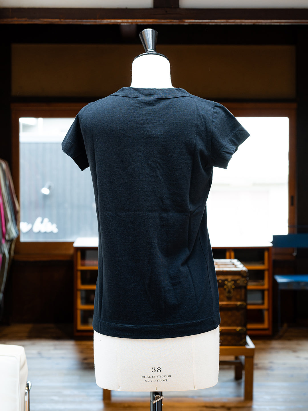 【homspun (ホームスパン) 】30／1天竺フレンチTシャツ