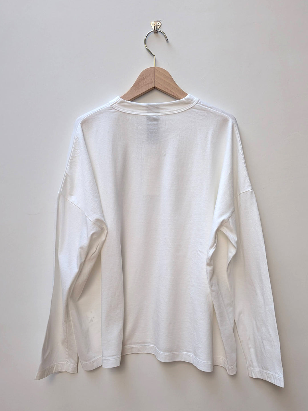 【homspun (ホームスパン) 】30／1天竺BIG L/S Tシャツ