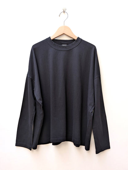 【homspun (ホームスパン) 】30／1天竺BIG L/S Tシャツ