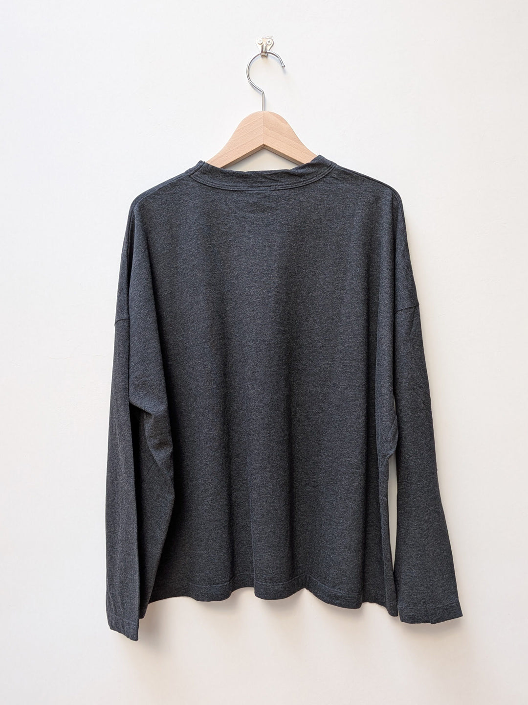 【homspun (ホームスパン) 】30／1天竺BIG L/S Tシャツ