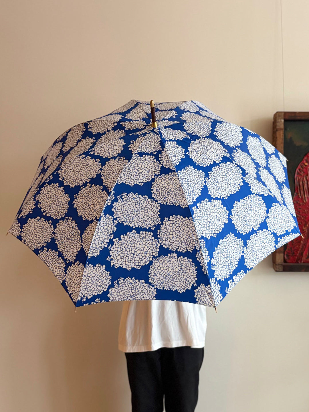 【イイダ傘店】晴雨兼用  あじさい