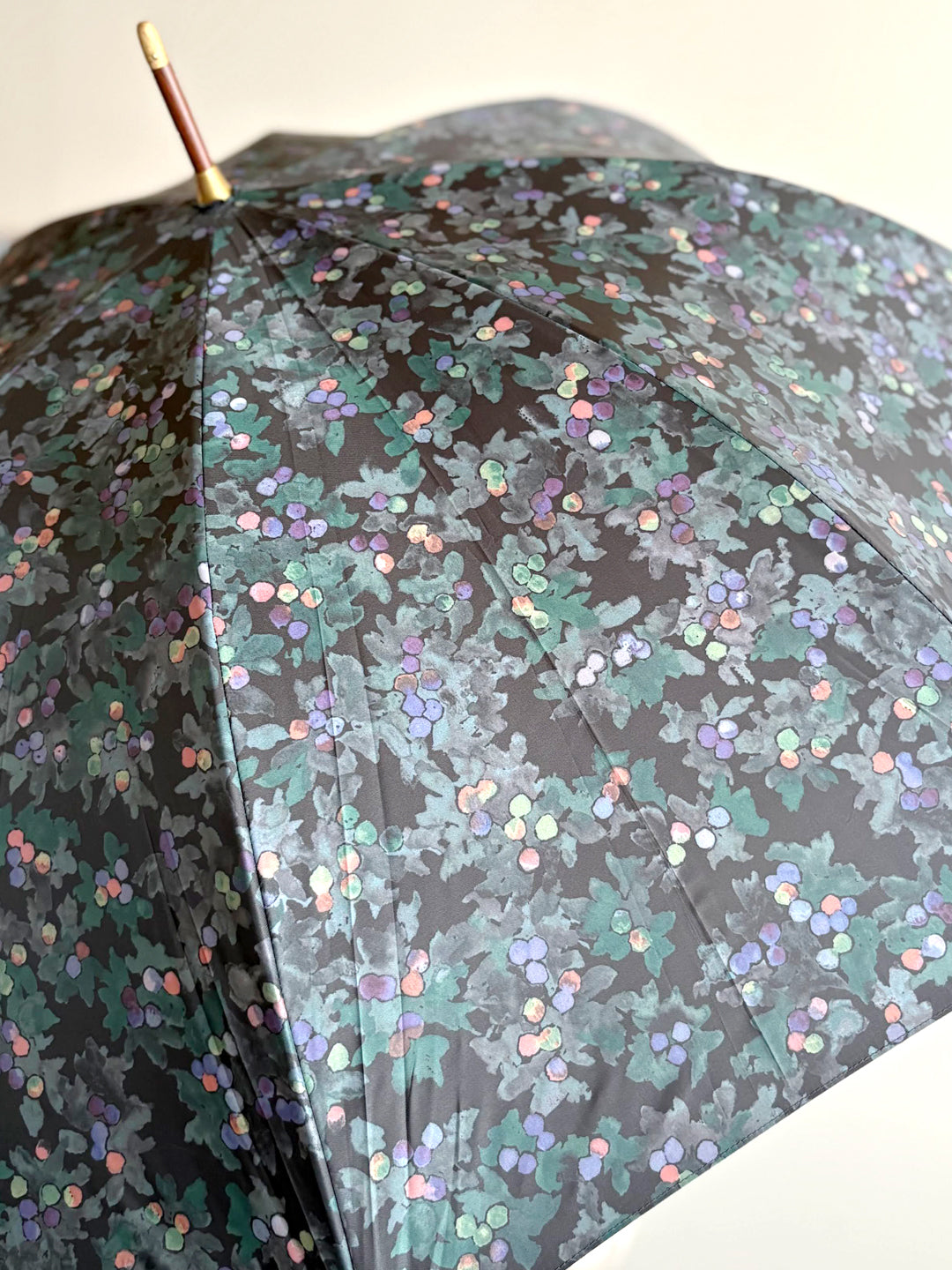 【イイダ傘店】晴雨兼用  ダークブルーベリー