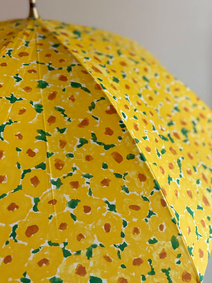 【イイダ傘店】晴雨兼用　インドの花