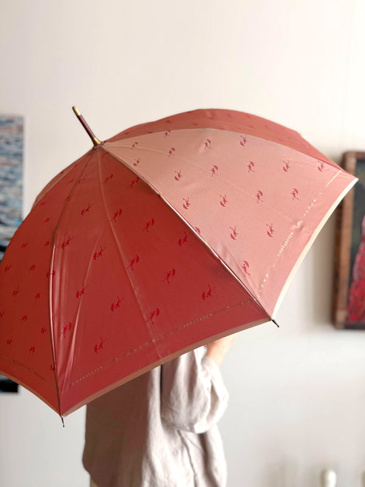 【イイダ傘店】晴雨兼用　傘おじさん