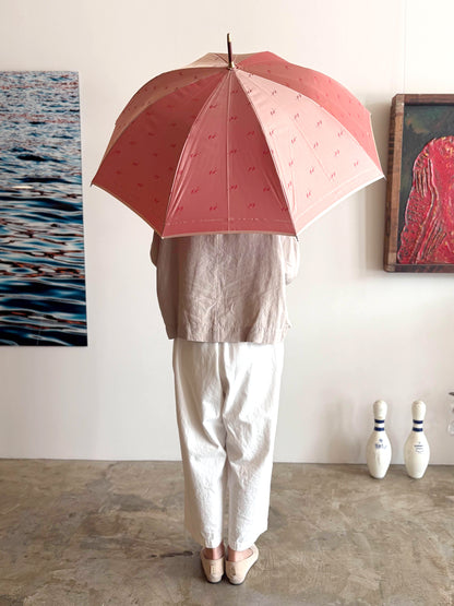【イイダ傘店】晴雨兼用　傘おじさん