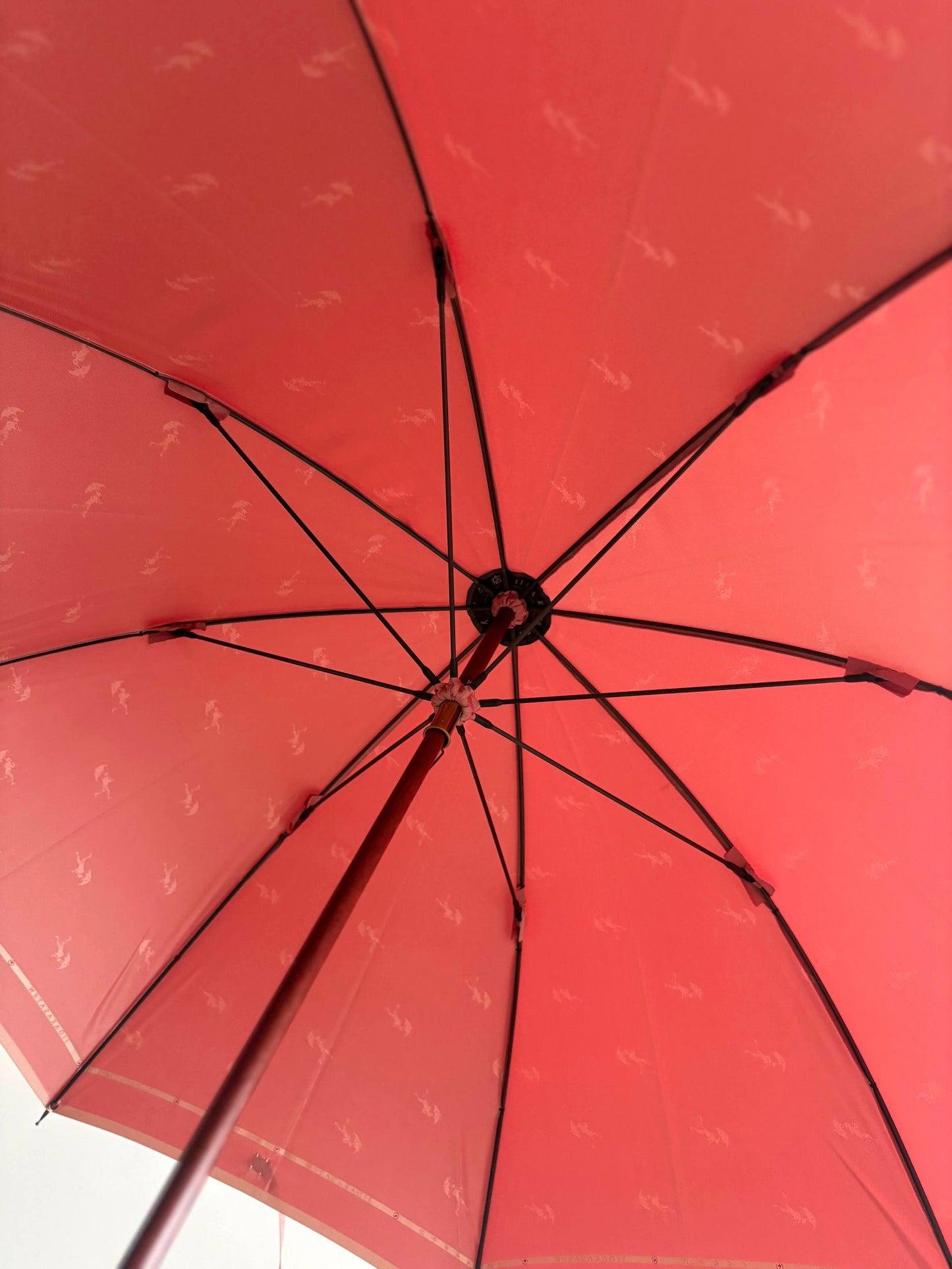 【イイダ傘店】晴雨兼用　傘おじさん