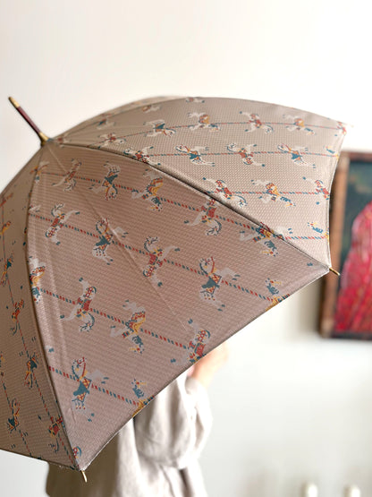 【イイダ傘店】晴雨兼用　木馬