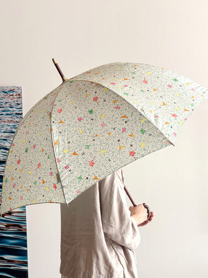 【イイダ傘店】晴雨兼用　しろくま