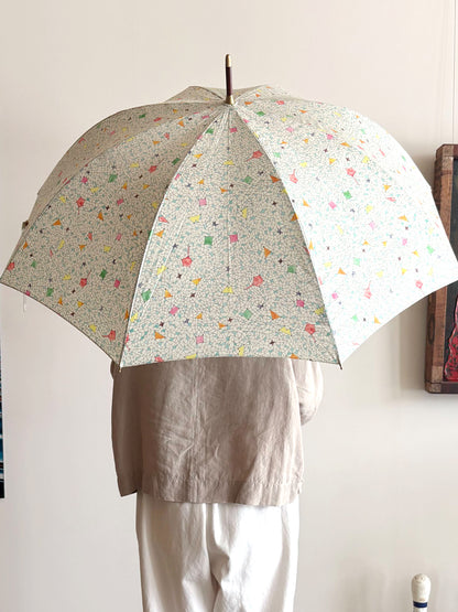 【イイダ傘店】晴雨兼用　しろくま