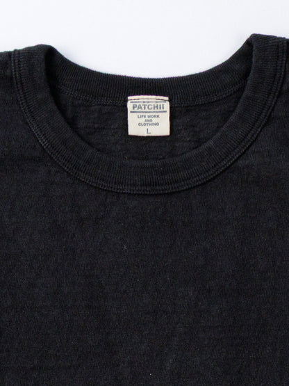 【今城メリヤス】PATCHII 丸胴半袖Tシャツ