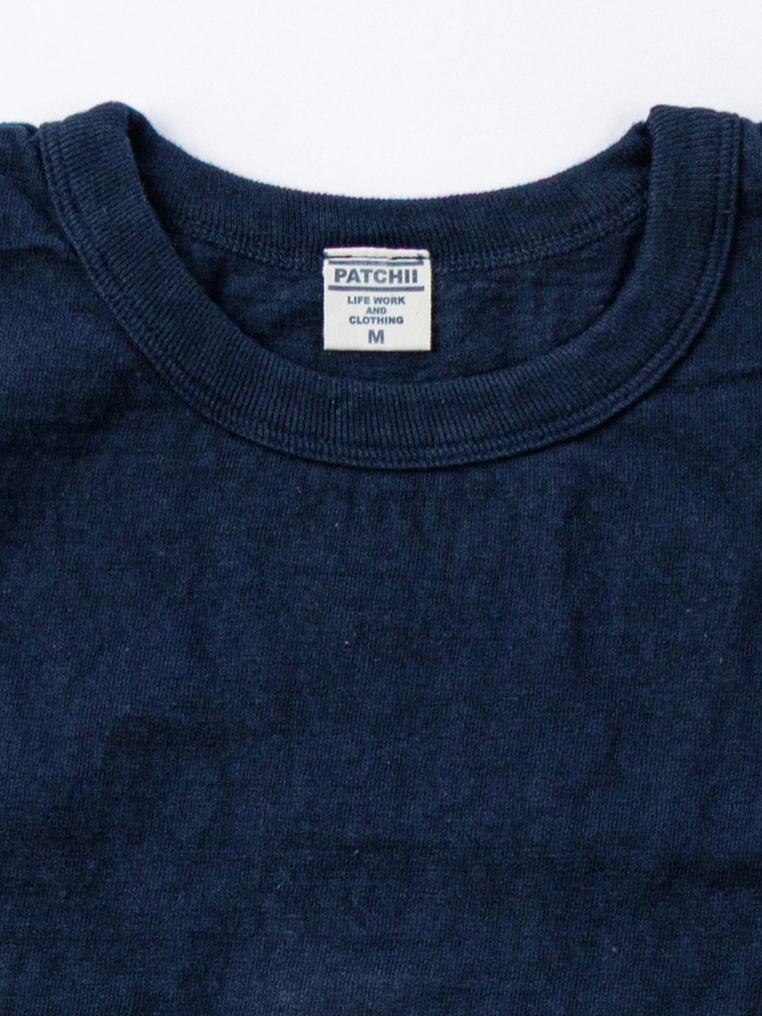 【今城メリヤス】PATCHII 丸胴半袖Tシャツ