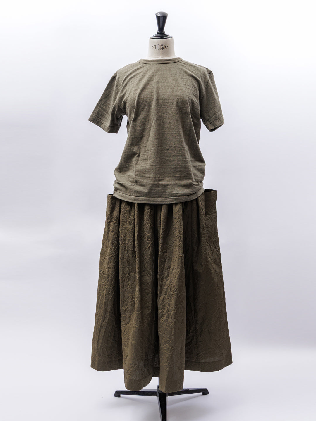 【今城メリヤス】PATCHII 丸胴半袖Tシャツ