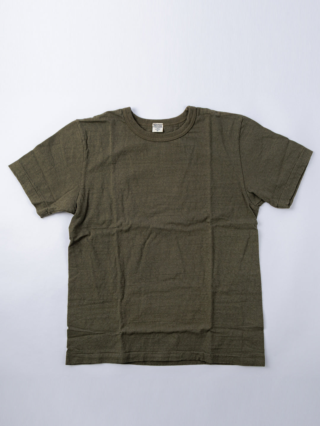 【今城メリヤス】PATCHII 丸胴半袖Tシャツ